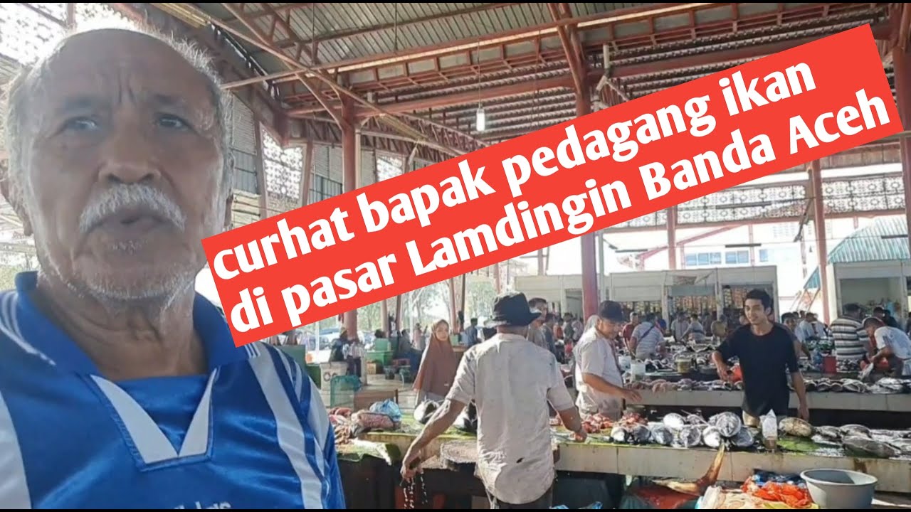 Walking Around at People Market Banda Aceh ❗ The city that was hit by the tsunami