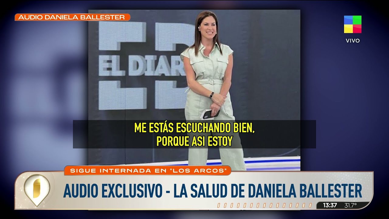 🔴 LA SALUD DE DANIELA BALLESTER TRAS SUFRIR UN ACV: 