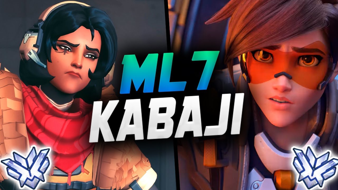 ml7 Insane Baptiste Ana and Kabaji Tracer! [ Overwatch Season 30 Top 500 ]