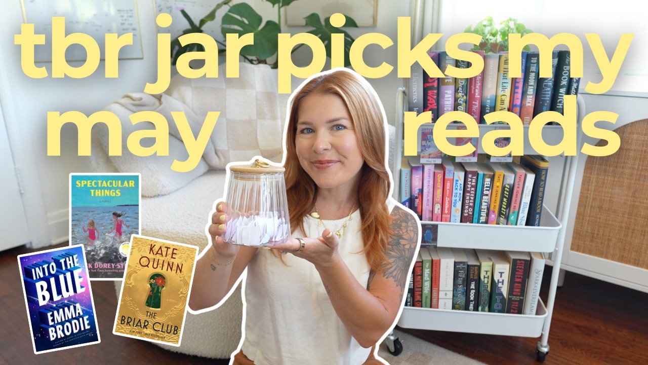 TBR prompt jar chooses my May reads 🌸📖🍯 *my May tbr*
