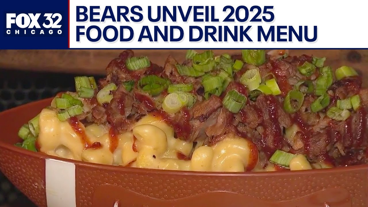 Bears unveil 2025 food and beverage menu at Soldier Field