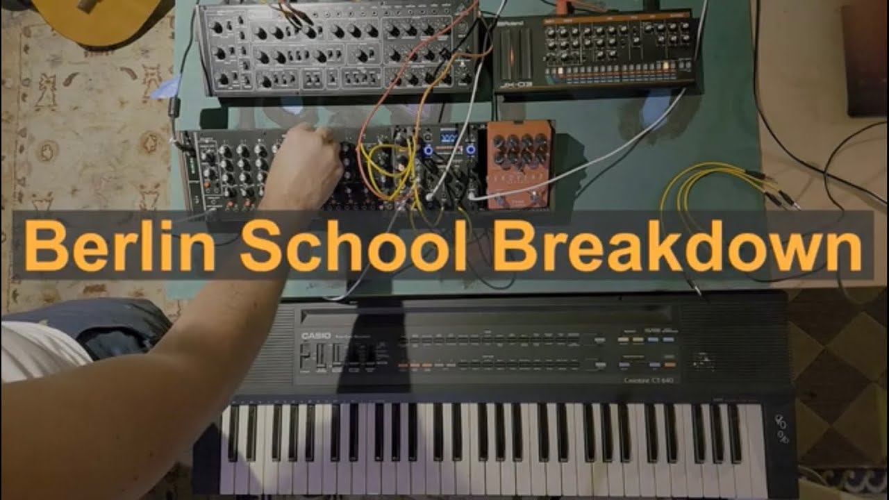 Behringer Berlin School Breakdown using Behringer Pro-1, Behringer 960 sequencer & Behringer Brains