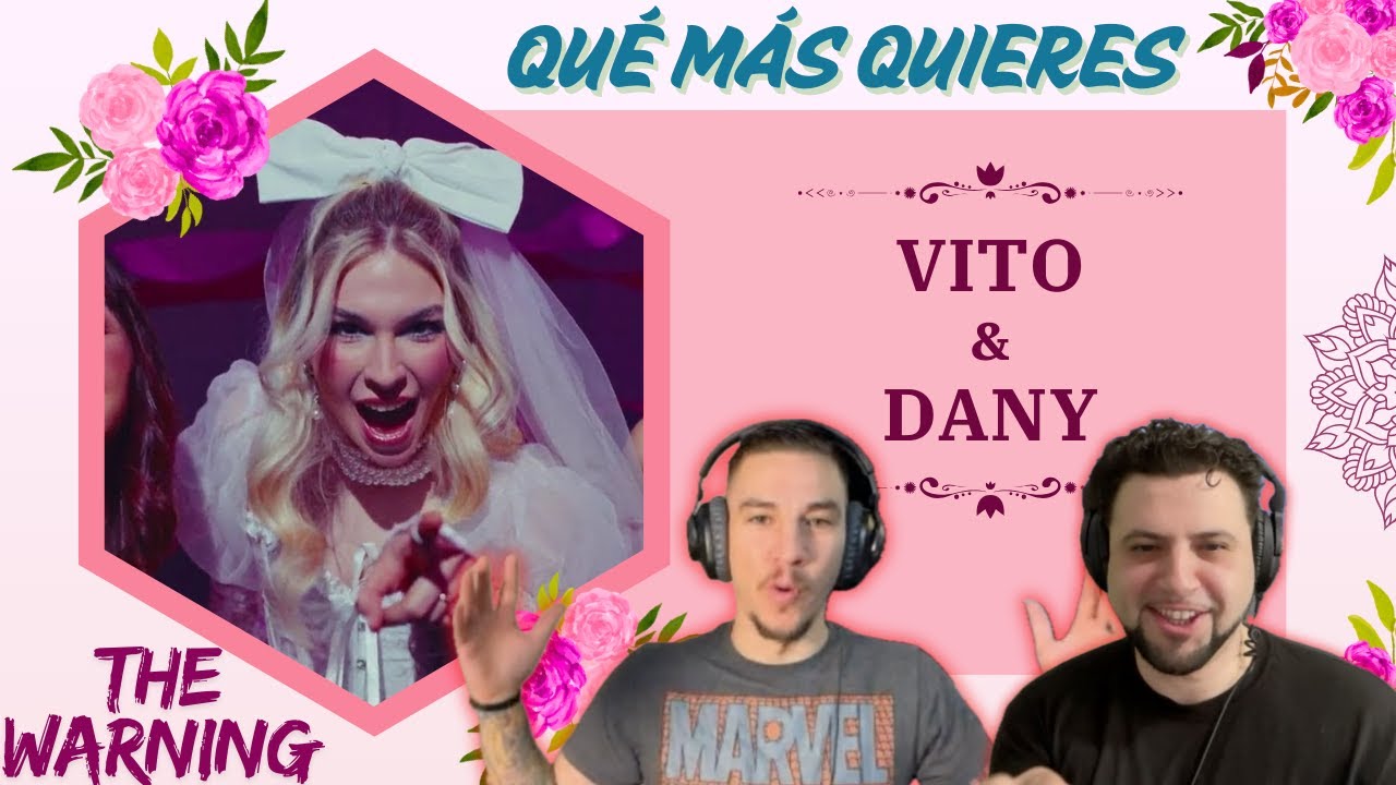 First Time Reaction | The Warning - Qué Más Quieres (Official Video)