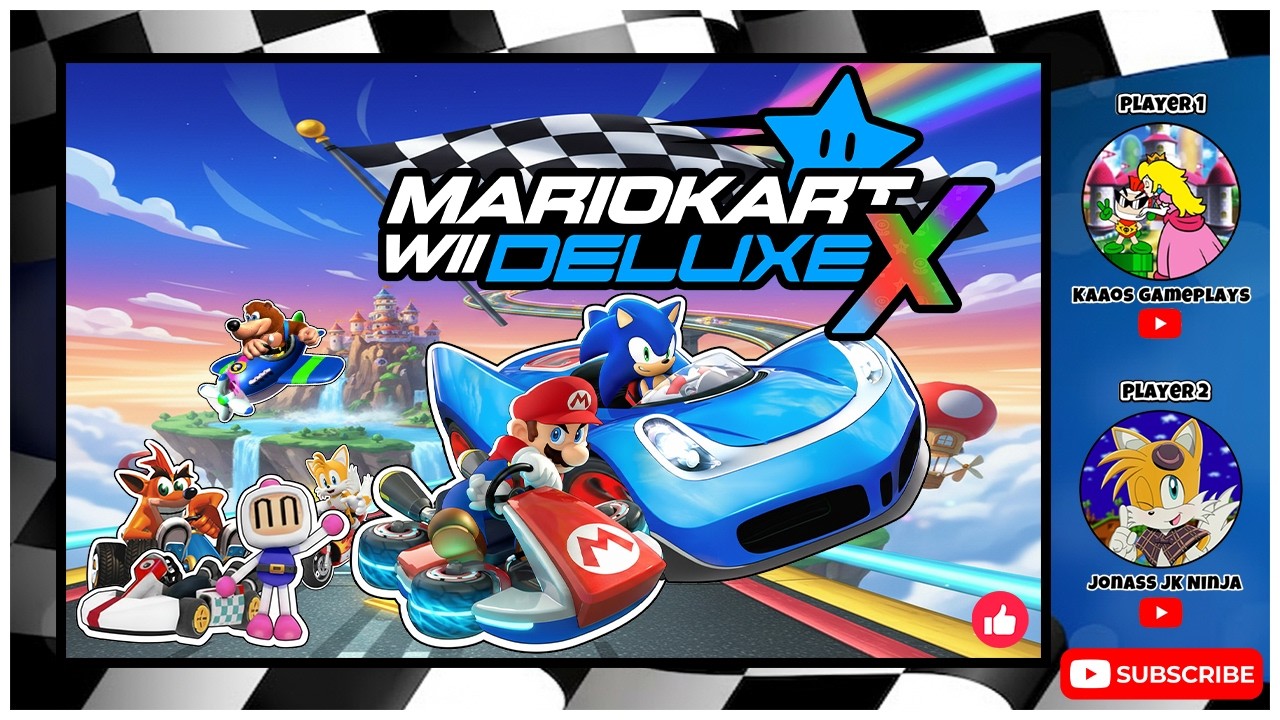 New Mario Kart Wii Deluxe X | Mario Kart World Cups