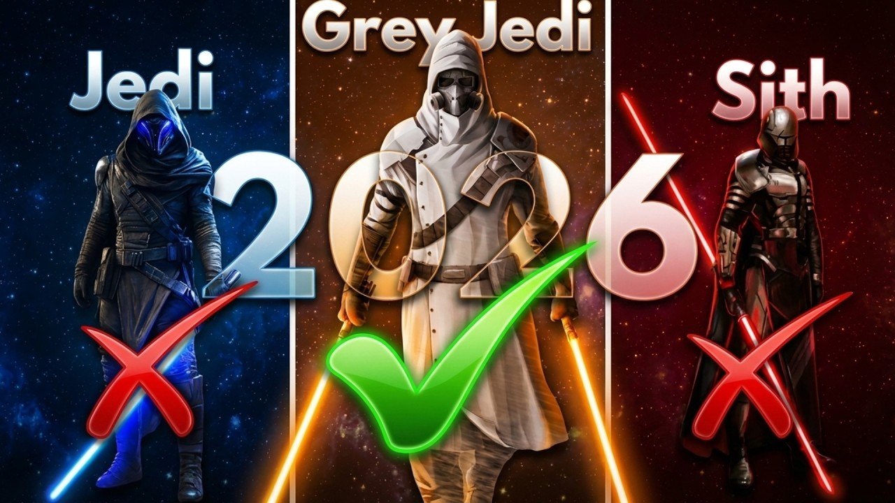 GRAY JEDI: the greatest myth in Star Wars