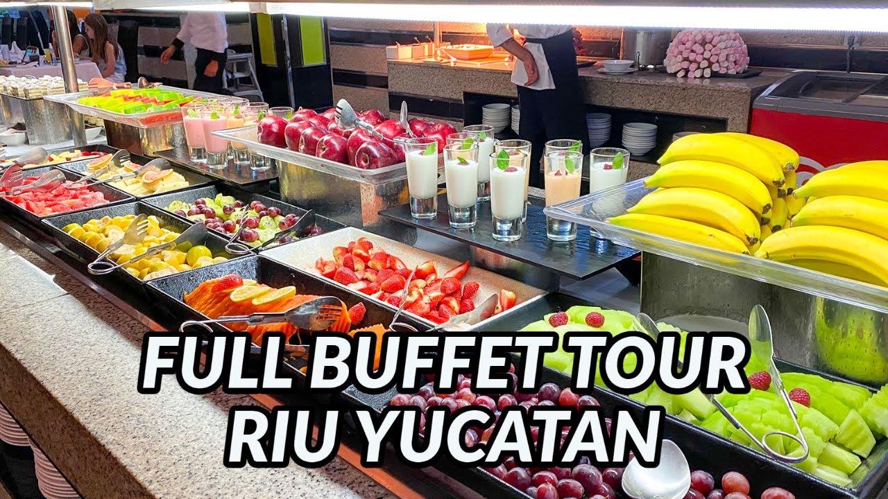 ПОЛНЫЙ ШВЕДСКИЙ СТОЛ - ОТЕЛЬ RIU YUCATAN | Плайя-дель-Кармен, Мексика