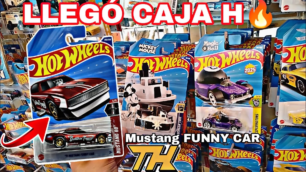 Llegó CAJA H, Hot wheels 2025😲🚘#diecasthotwheels#hotwheels2025#andamosdecaceria