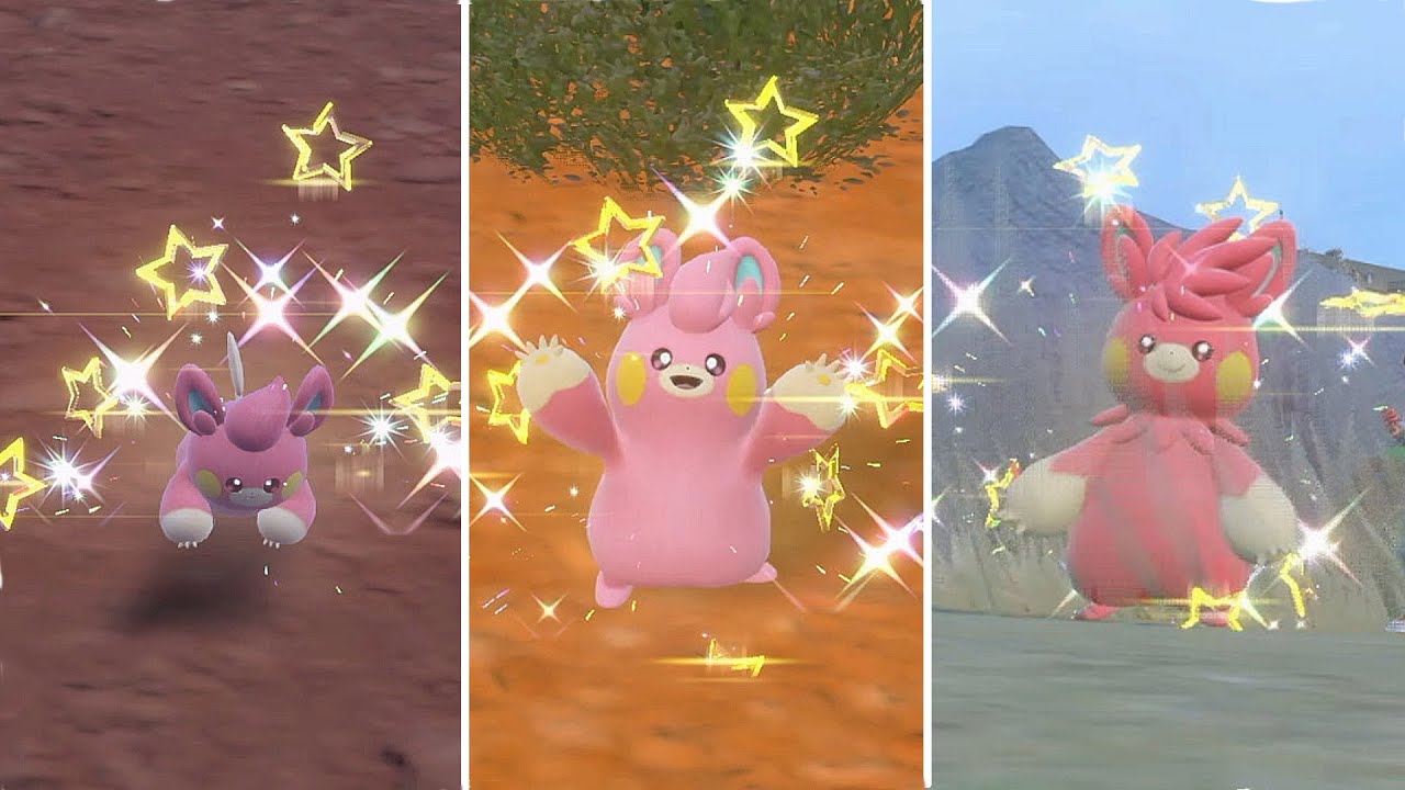 SHINY PAWMI FAMILY after 1520 ENCOUNTERS in POKEMON SCARLET