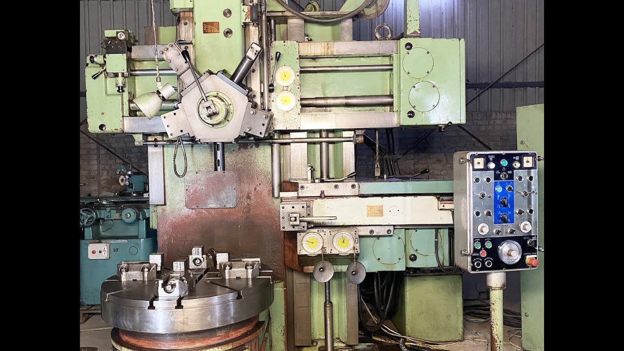 Vertical Turret Lathe Machine - TOS SKJ 10
