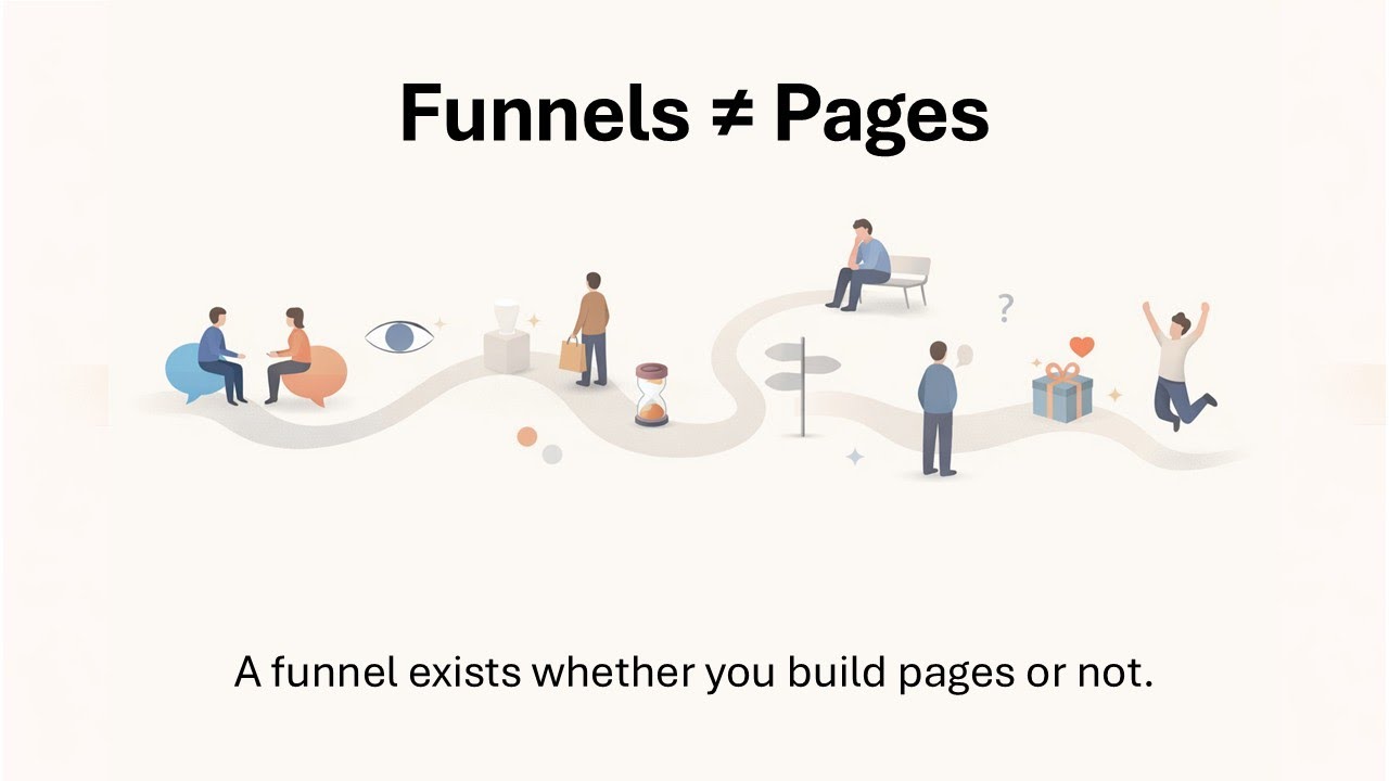 Funnels Are Not Landing Pages, How Buyer Journeys Actually Work and Where Permission Is Earned