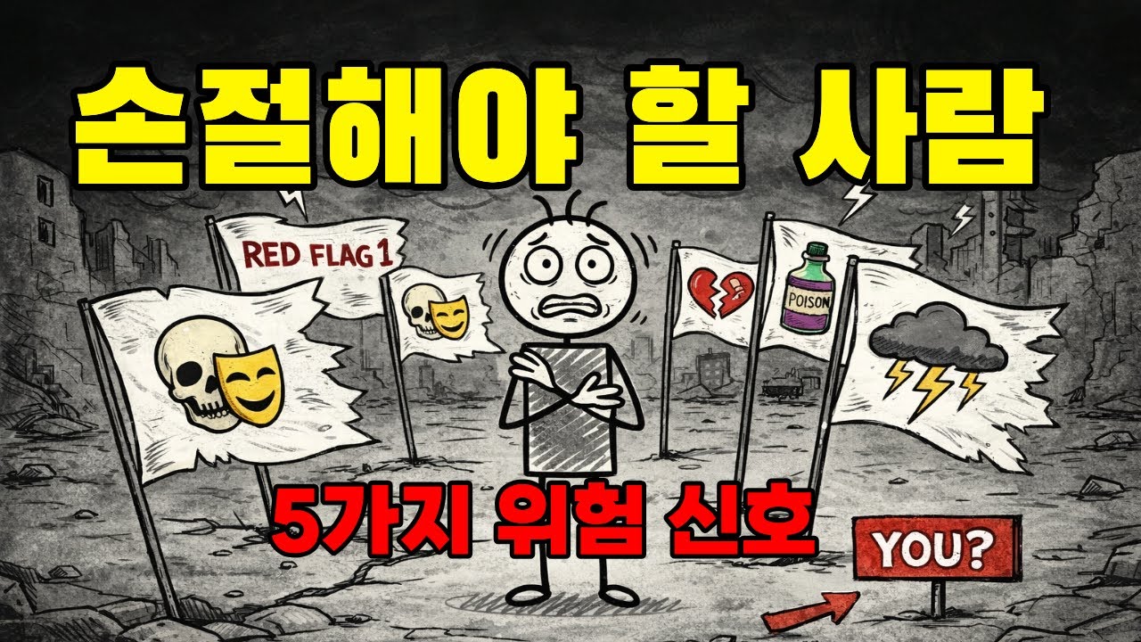 🚨 인생 좀먹는 최악의 인간 유형 5가지. 