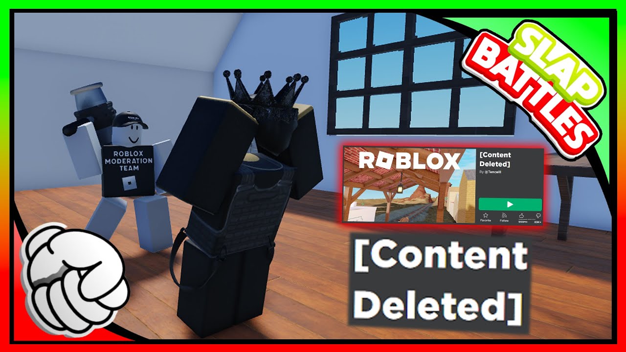 If Slap Battles Was Deleted... (Roblox Animation)