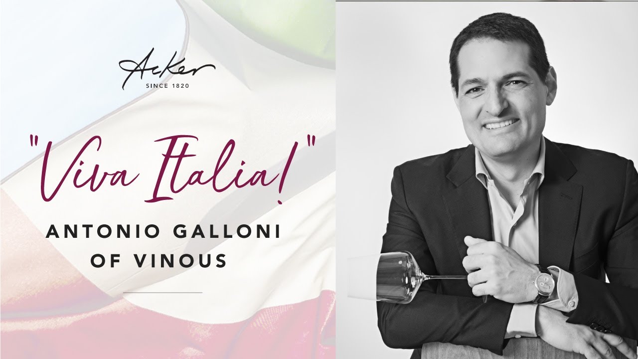 "Viva Italia!" - Antonio Galloni of Vinous