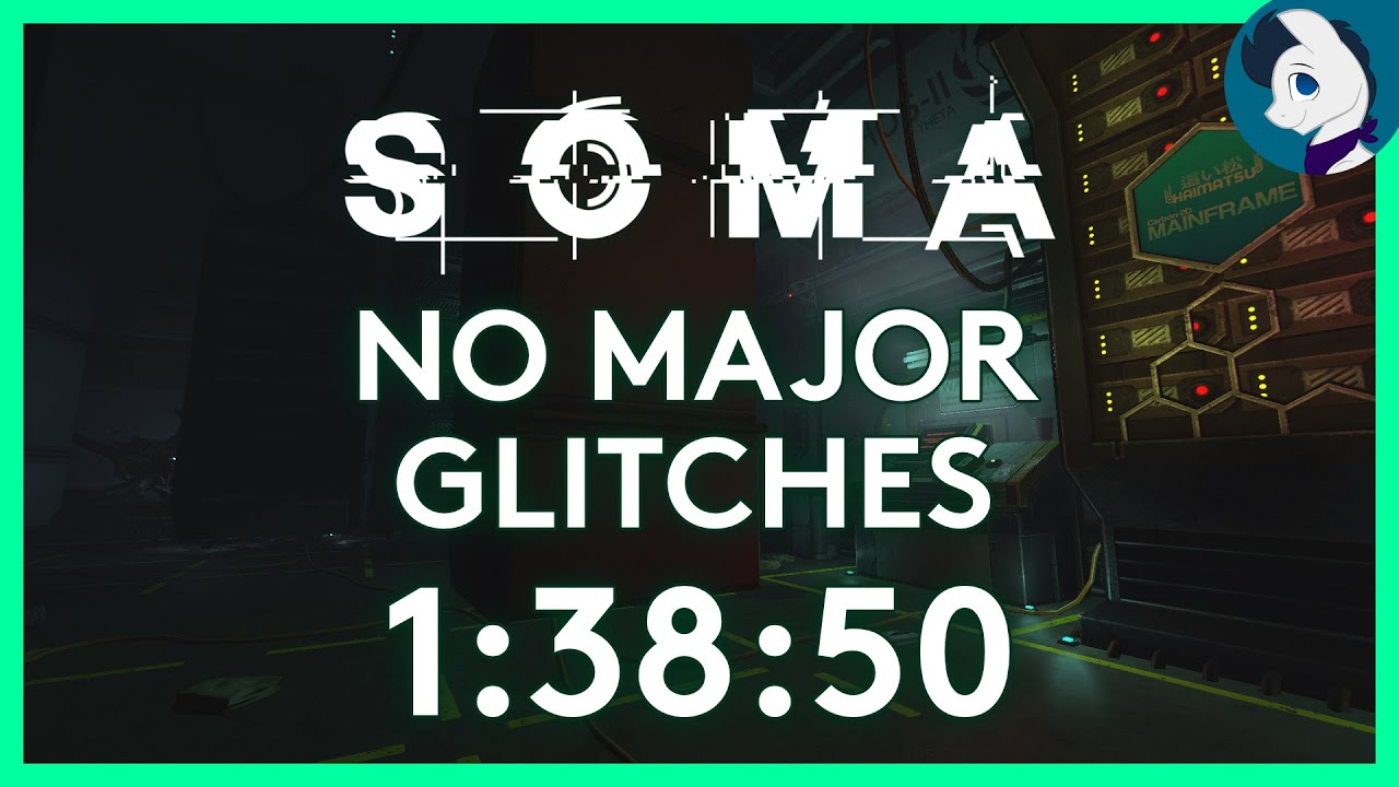 SOMA &middot; No Major Glitches Speedrun in 1:38:50