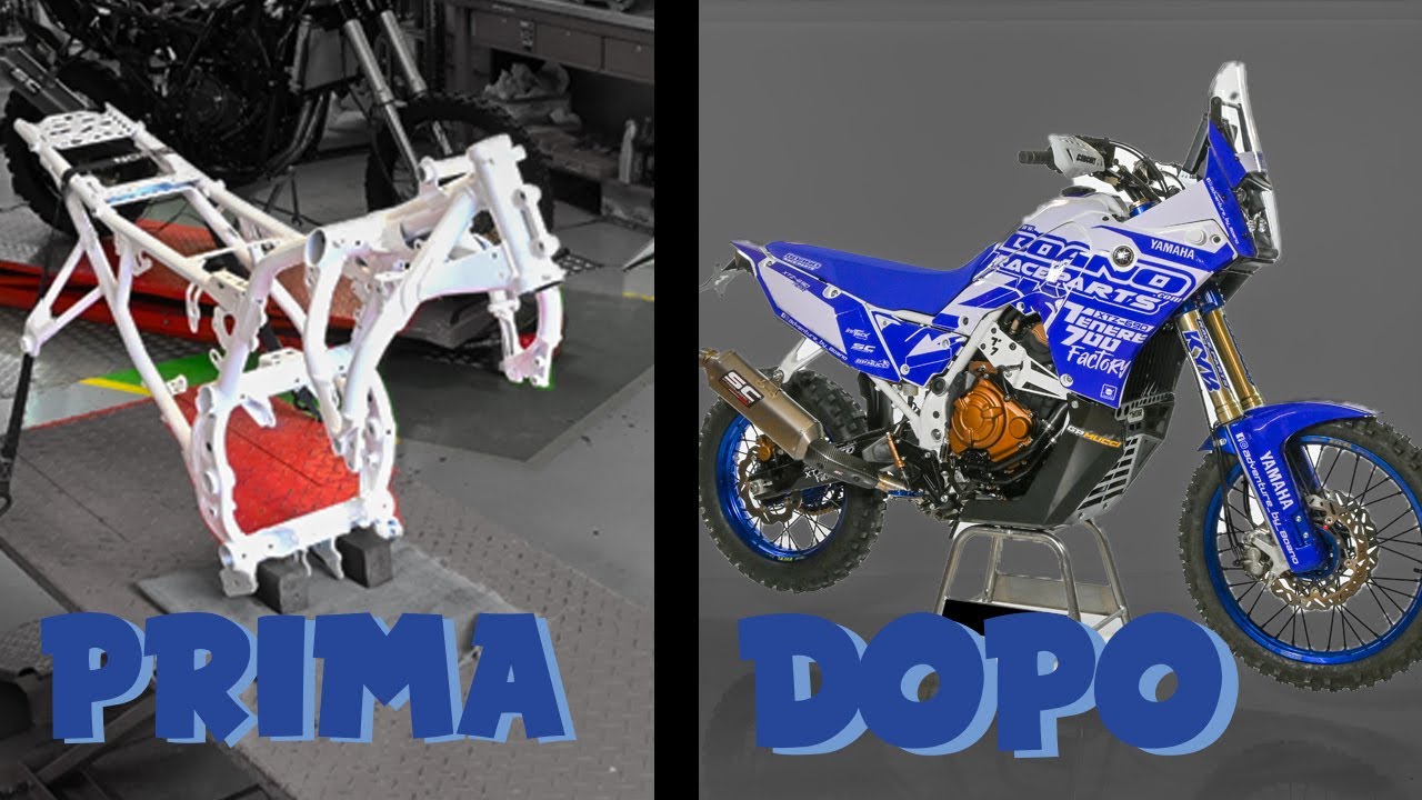 Da Yamaha T7 Standard a XTZ 690 FACTORY BOANO