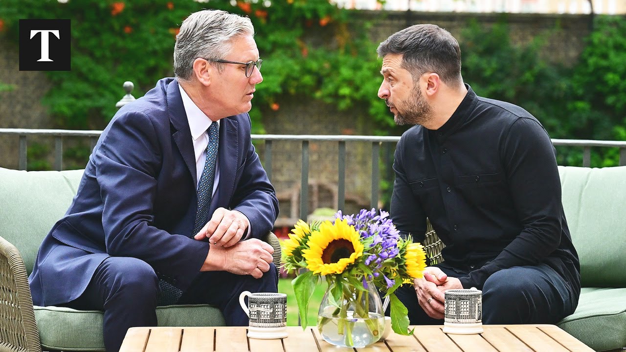 Starmer Hosts Zelensky At Downing Street