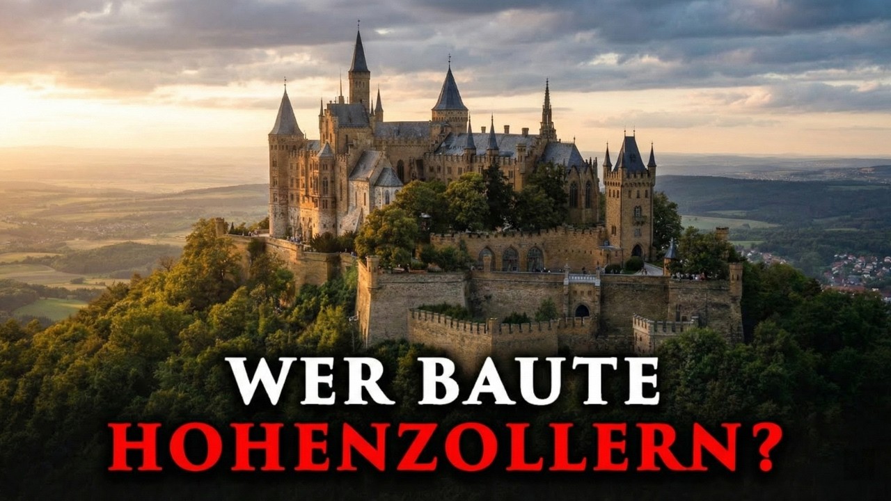 Das Geheimnis hinter dem Bau der Burg Hohenzollern: 855 Meter hoch. wie konnte sie errichtet werden?