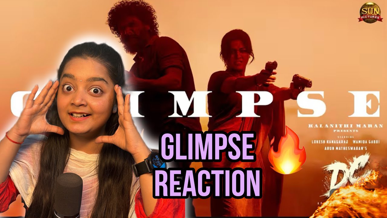 Bloody Valentine -Glimpse Reaction | DC | Lokesh Kanagaraj | Wamiqa | Anirudh | Arun | Sun Pictures