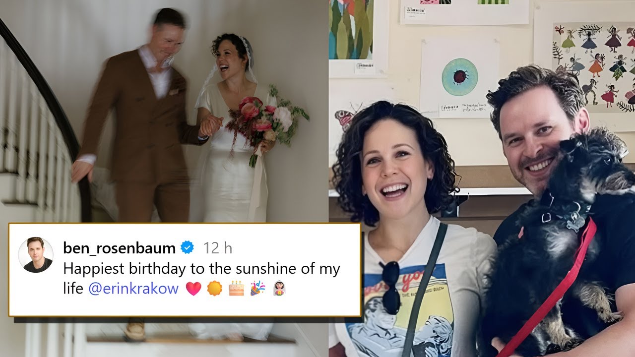 “Sunshine of My Life”: Ben Rosenbaum Honors Erin Krakow With Wedding Photo on Her Birthday 💖🎉🎂