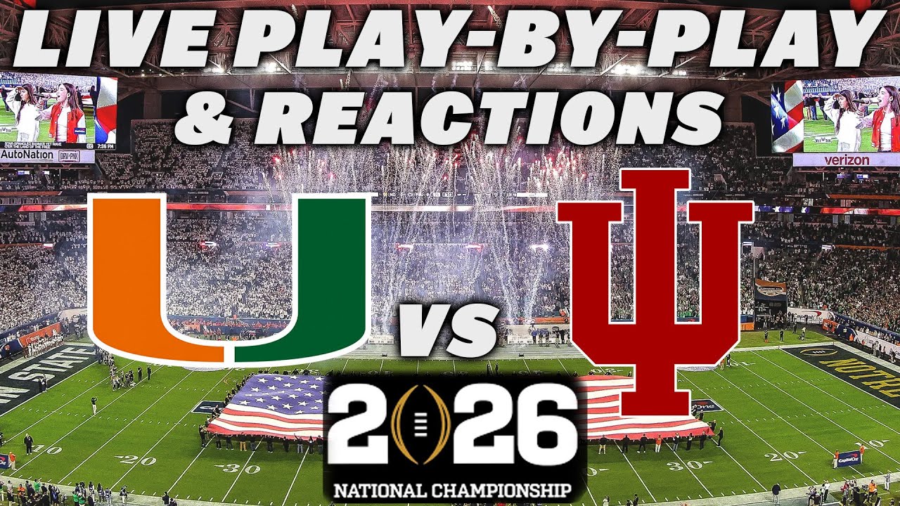 Miami Hurricanes vs Indiana Hoosiers | Live Play-By-Play & Reactions