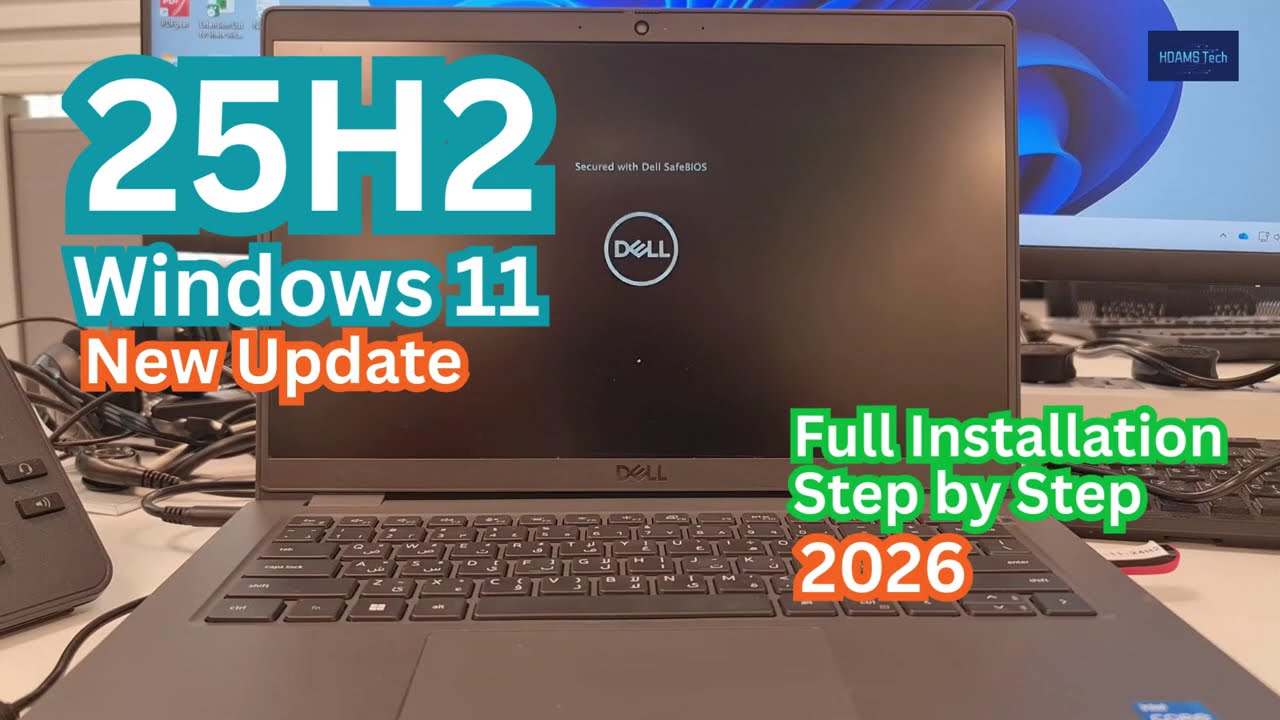 Windows 11 25H2 New Update step by step Installation tutorial in 2026