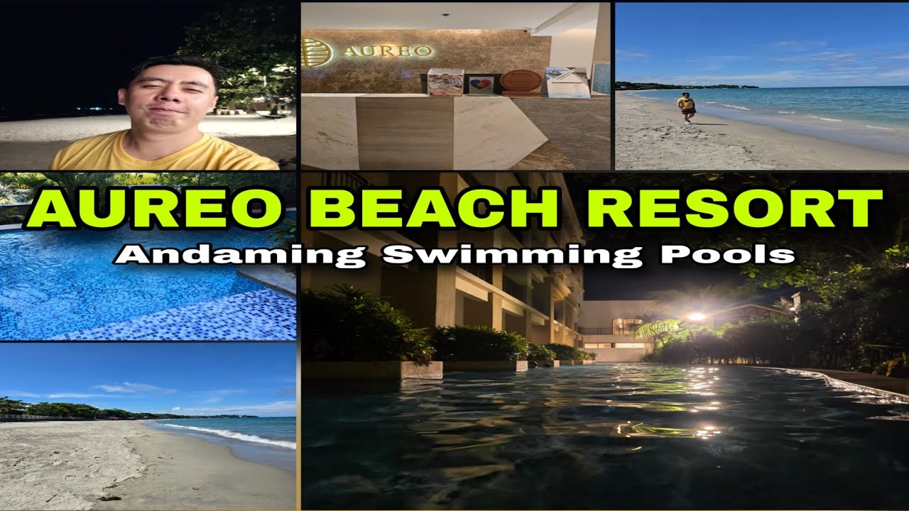 PUPUNTA KA BA DITO? Andaming Swimming Pools sa Aureo Beach Resort in San Fernando, La Union Elyu