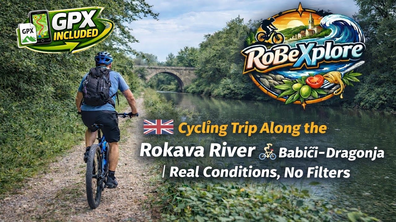 Cycling Trip Along the Rokava River 🚴‍♂️ Babiči–Dragonja | Real Conditions, No Filters