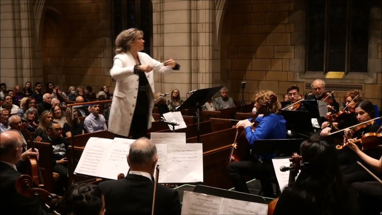 Orchestre I Medici di McGill, Véronique Lussier conductor. Schubert, Grieg, Boccherini, Rachmaninoff