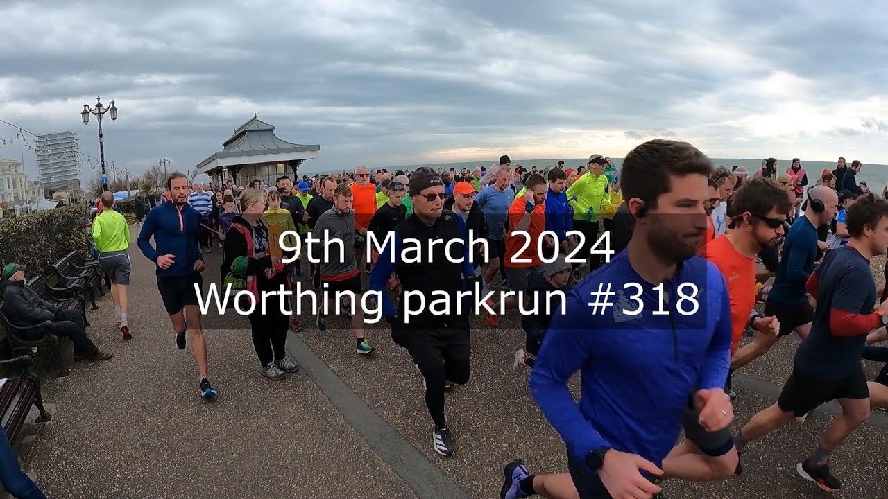 Worthing parkrun, #318 - March 9th 2024 (fast)