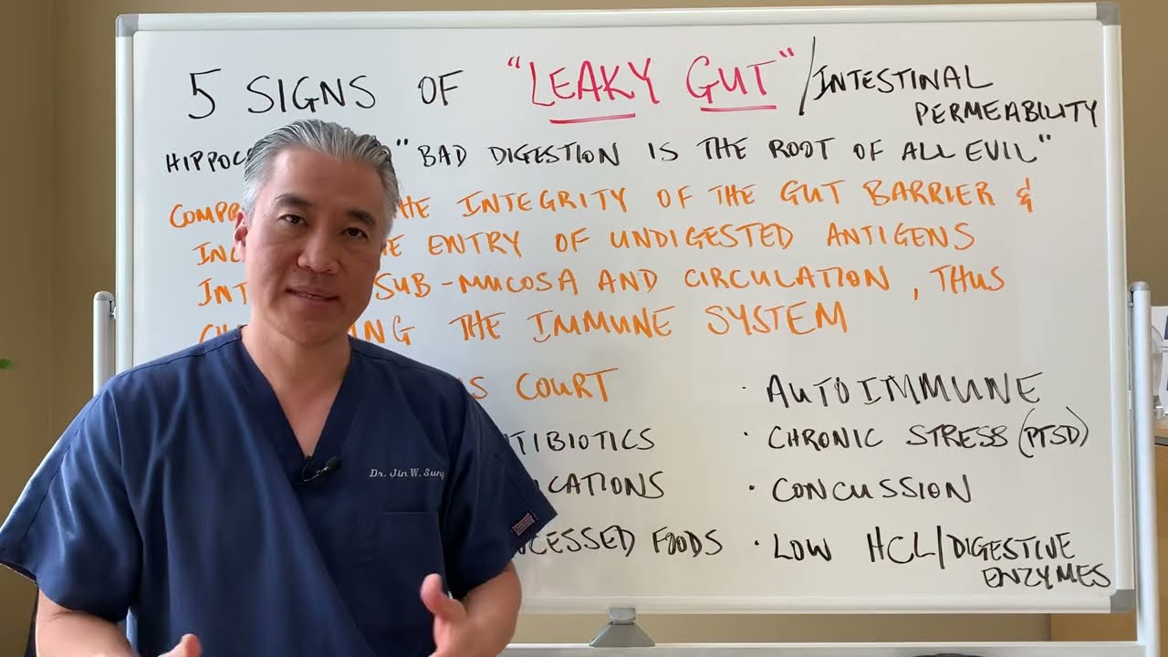 5 Signs of &ldquo;LEAKY GUT&rdquo; or  Intestinal Permeability
