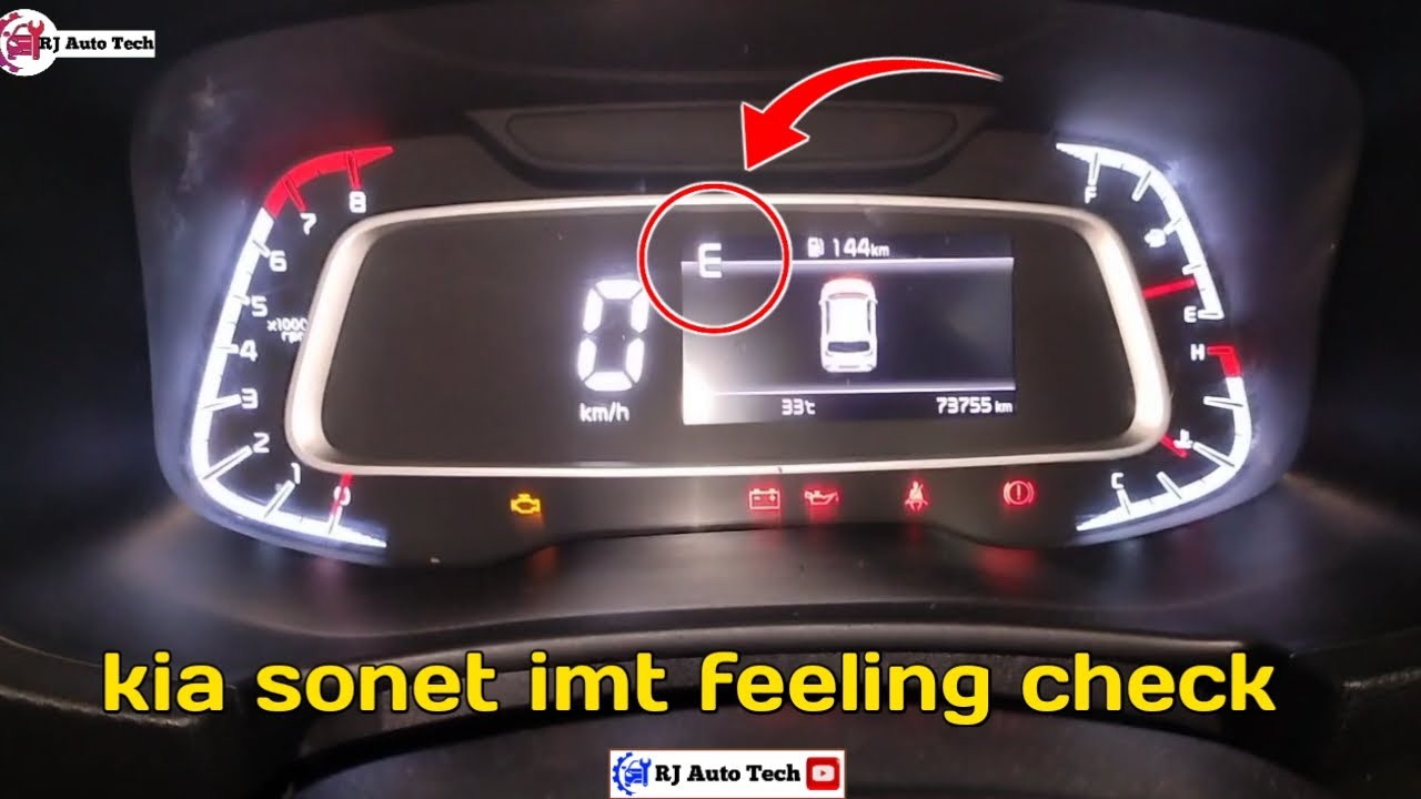 how to do imt feeling check in kia sonet | kia sonet imt clutch bleeding कैसे करते है।