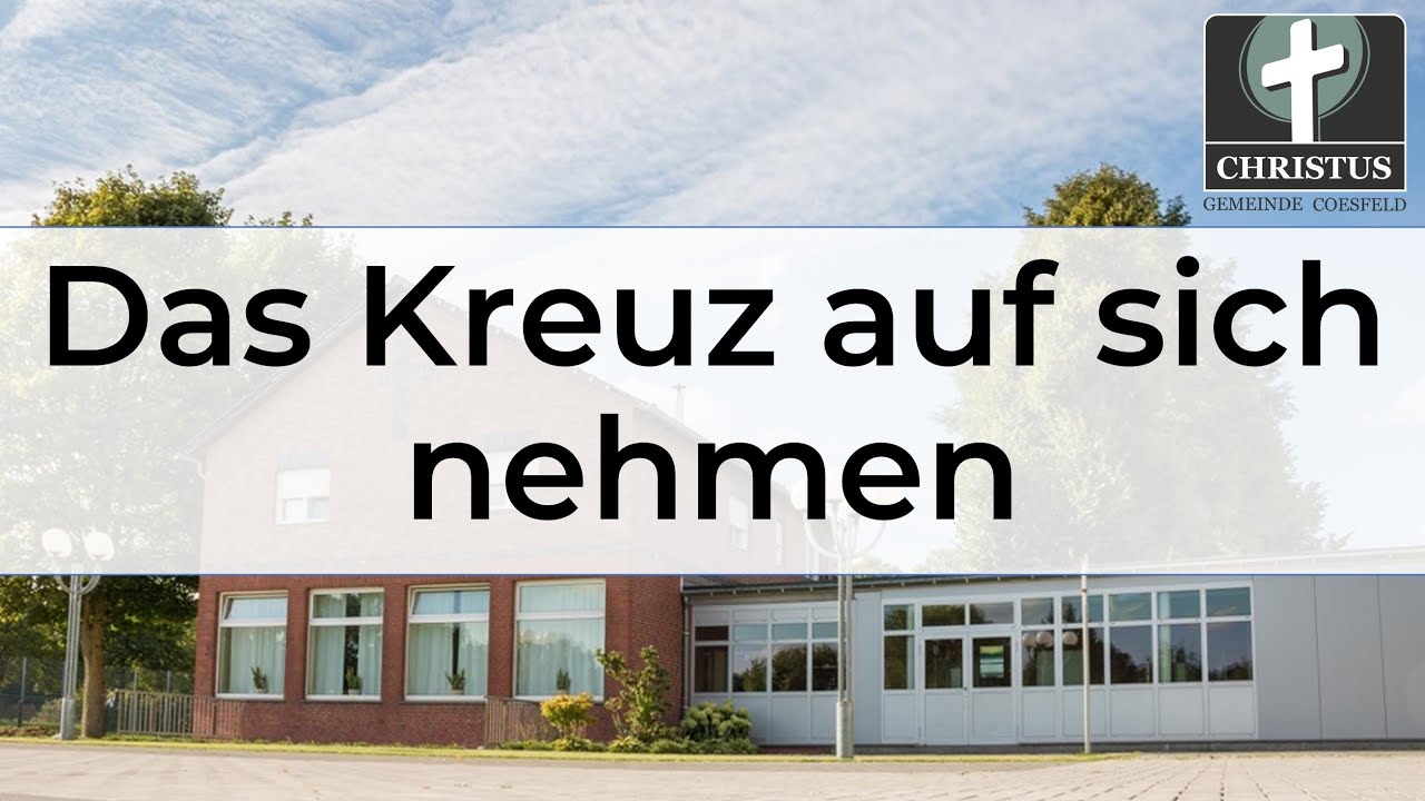 Das Kreuz auf sich nehmen - Johannes Schwitzky - Predigt - 12.10.2025