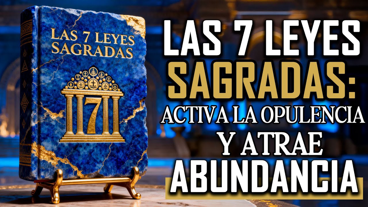 LAS 7 LEYES SAGRADAS: Activa la opulencia y atrae abundancia | Audiolibro Completo