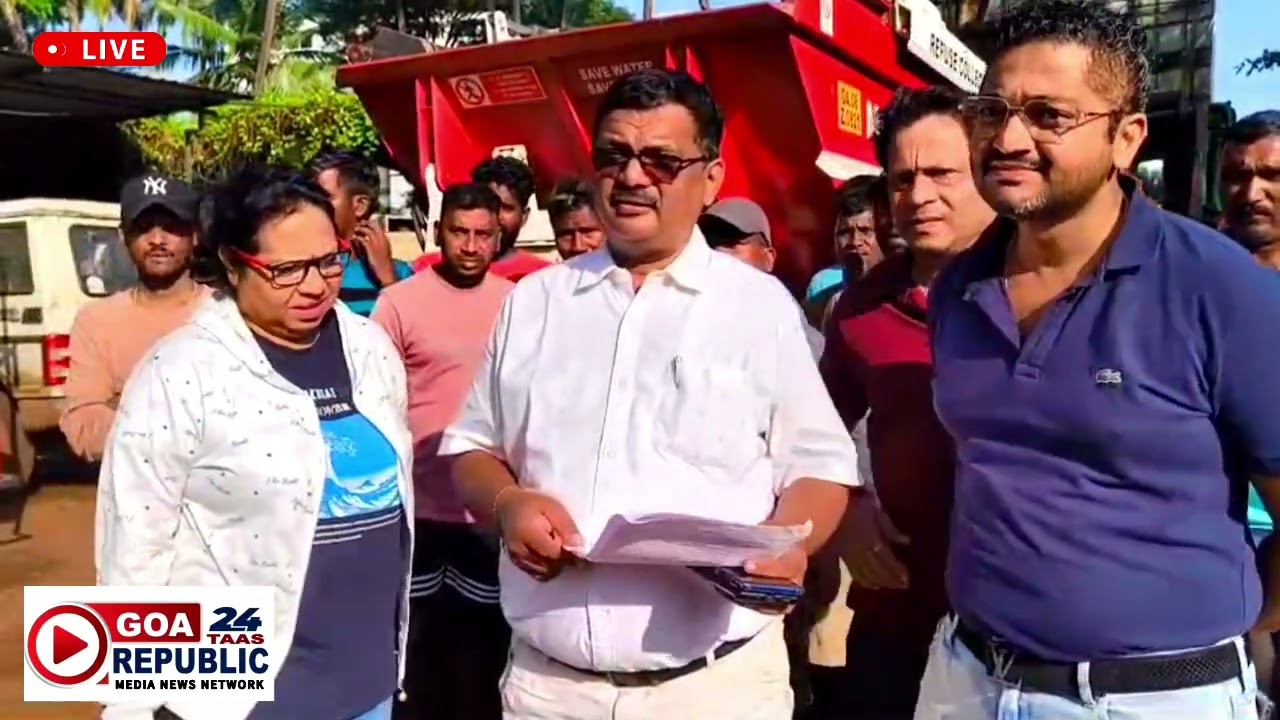#shocking 📰 Margao Municipal Council Update | Daily Wage Workers Protest 🧹 #newsupdate 
