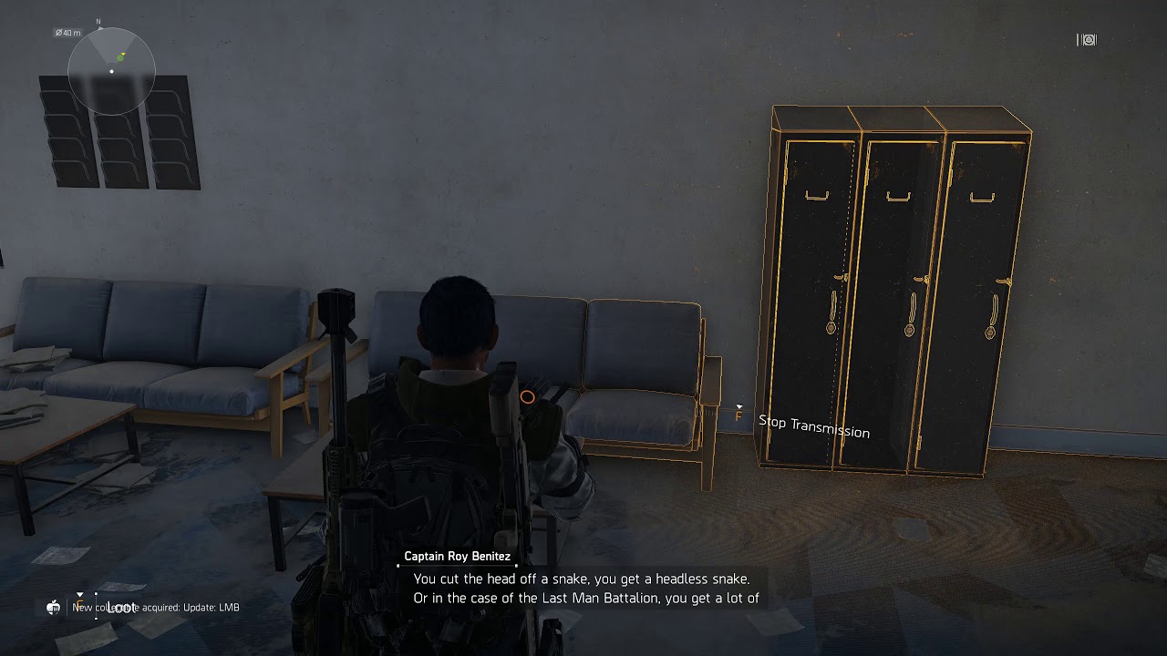 Tom Clancy's The Division 2 - Audio log - Update: LMB