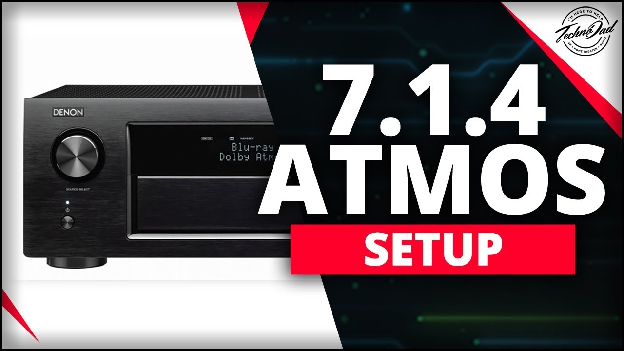 Как настроить 11-канальный Atmos (7.1.4) на Denon AVR-X4400H