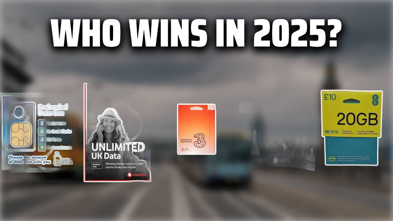 The Top 5 Best UK Prepaid SIM in 2025 - Must Watch Before Buying!