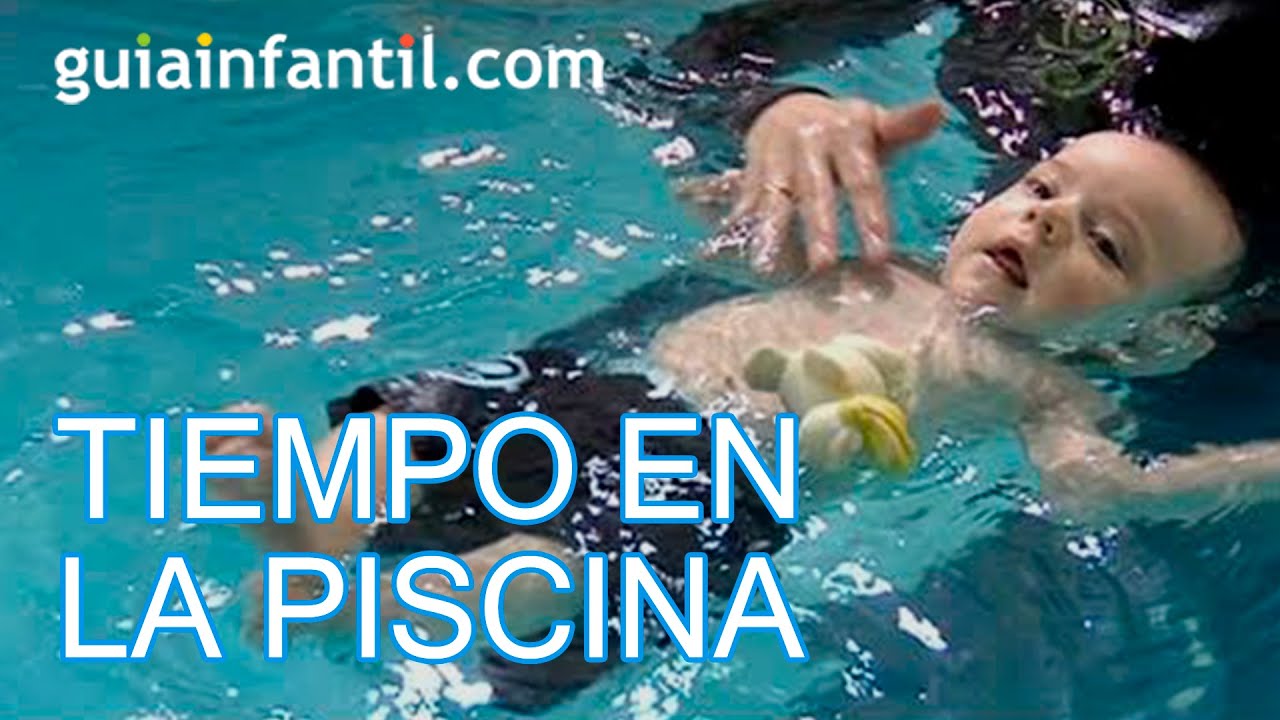 Con qué frecuencia llevar a los bebés a la piscina