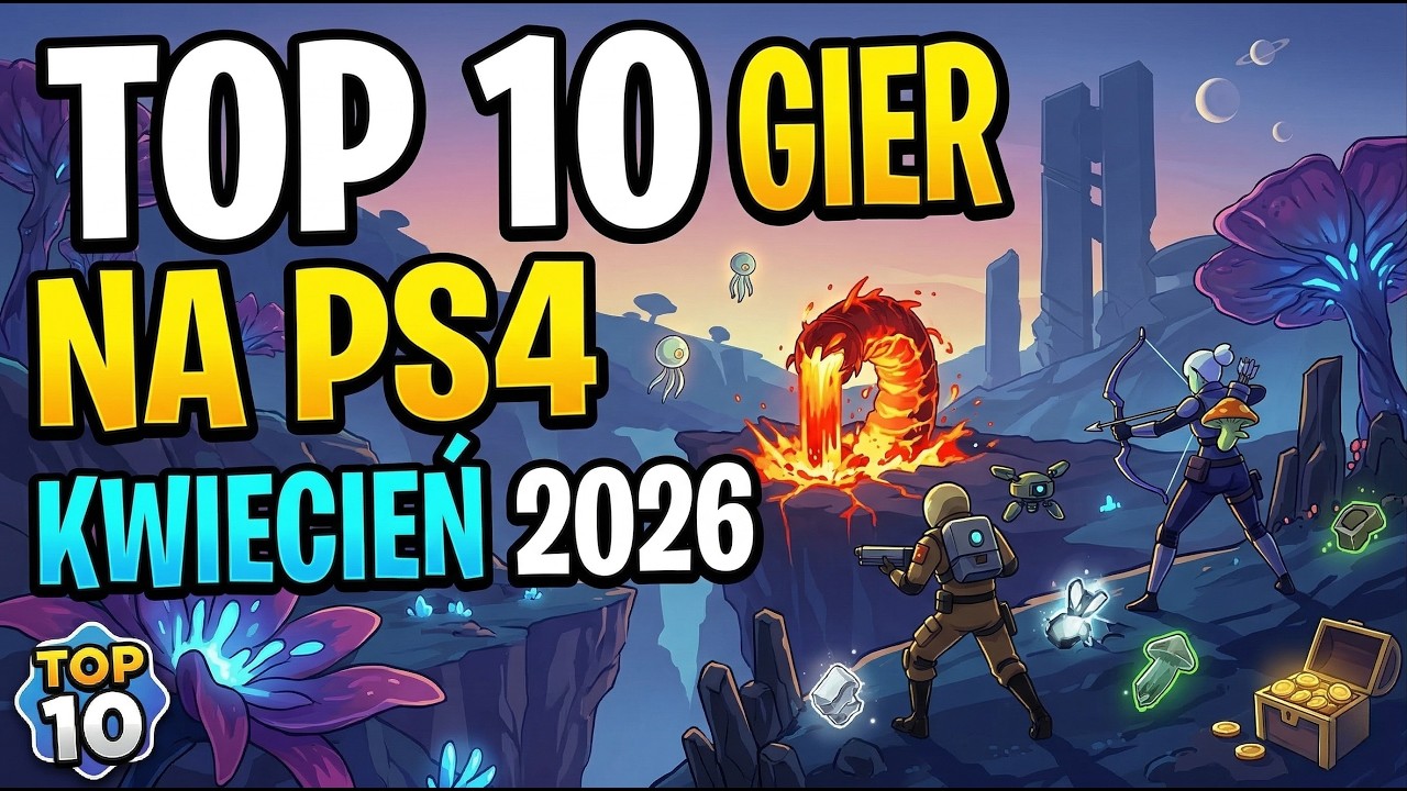 NAJLEPSZE GRY NA PS4 - TOP 10 NIEOCZYWISTYCH HIT&Oacute;W, KT&Oacute;RE NAPRAWDĘ WARTO OGRAĆ W 2026