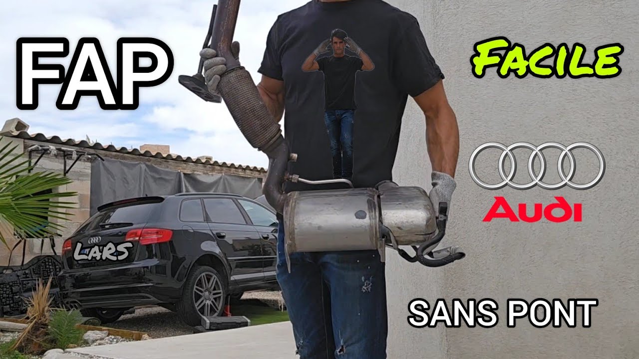Fap Audi A3 2010 Remontage sans pont, #fap bouché, #P2463