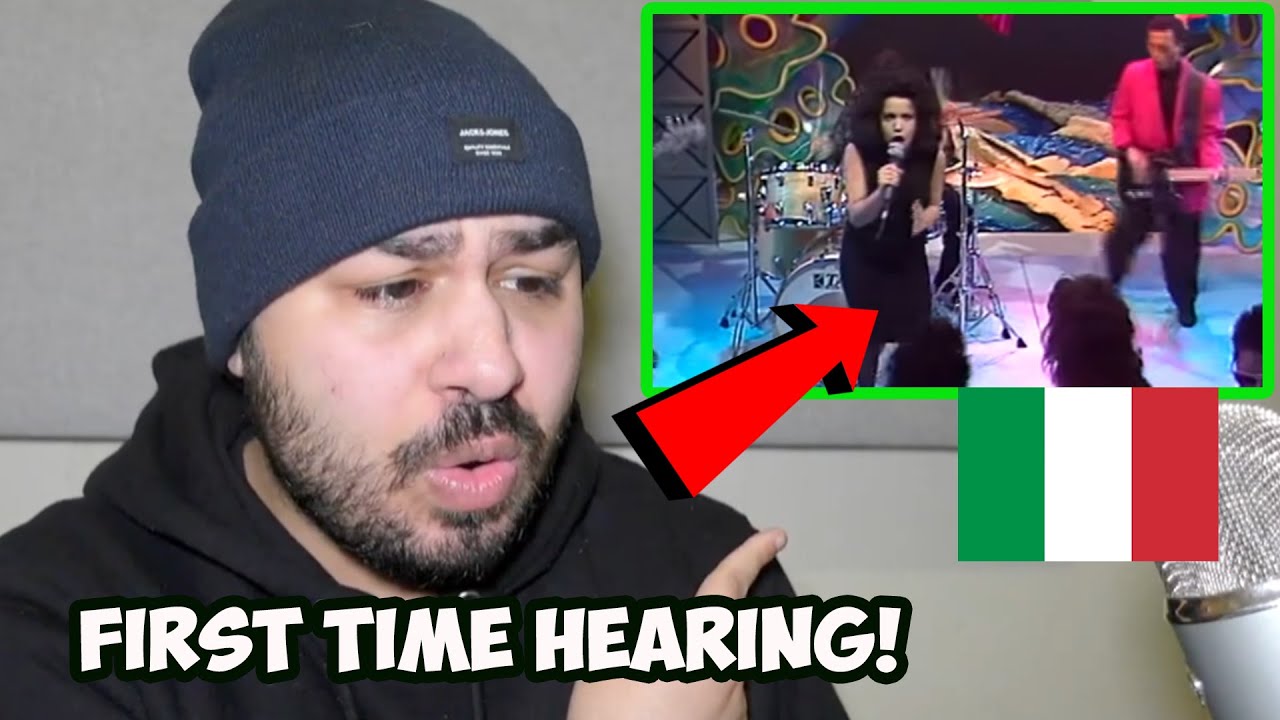 British Reaction To Matia Bazar - Ti Sento (Italian Music)