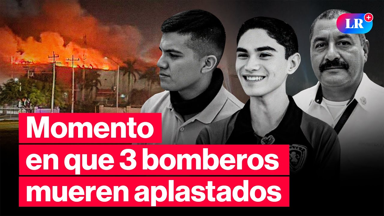 🚨Tragedia en México: 3 BOMBEROS MUEREN combatiendo un INCENDIO en Matamoros, Tamaulipas  | 