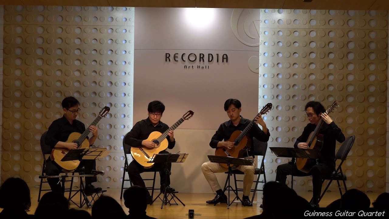 Je Te Veux (나는 너를 원해) (E.Satie) - Guinness Guitar Quartet