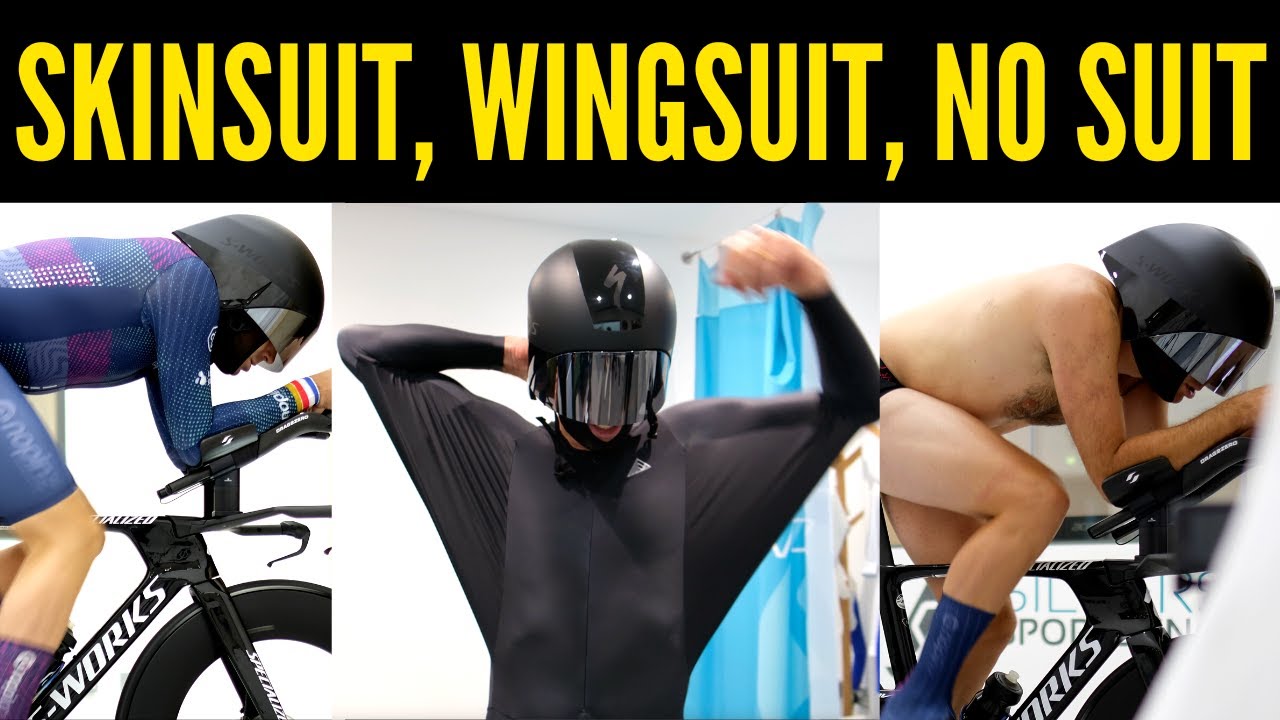 Is a Skinsuit, Wingsuit or Birthday Suit Fastest? - Wind Tunnel