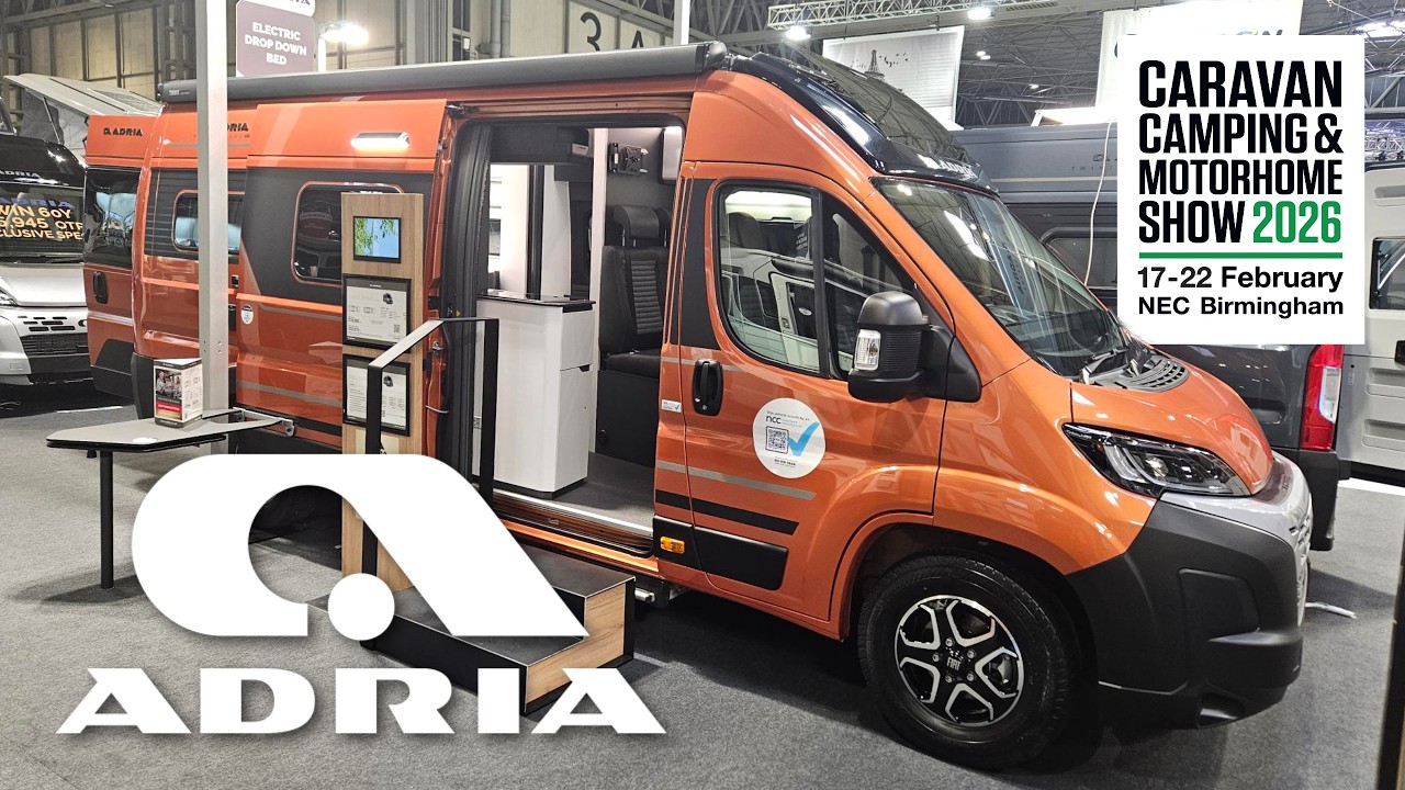 2026 Adria Range | NEC Show – Tour with Jody