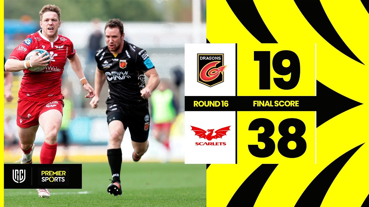 Dragons vs Scarlets - Highlights from URC
