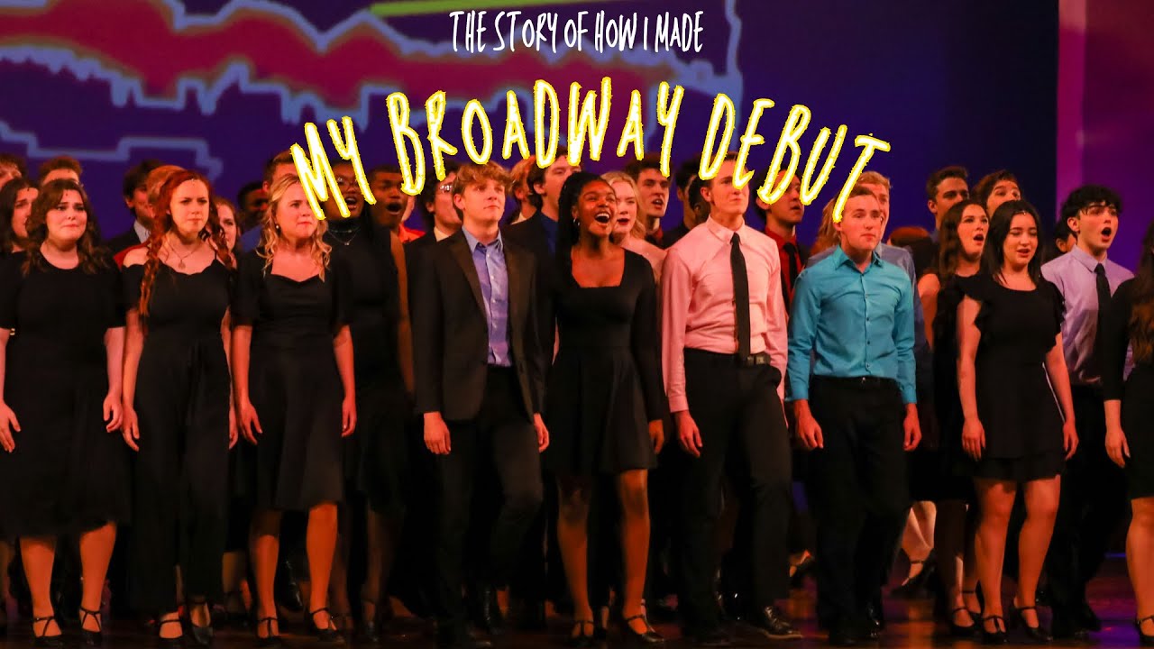 how i made my BROADWAY DEBUT | my jimmy awards experience!