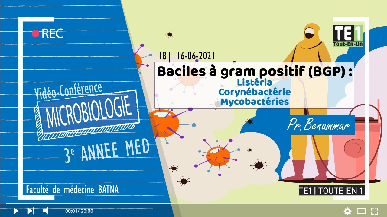 18 | BGP : Listéria, Corynébactérie et Mycobactéries
