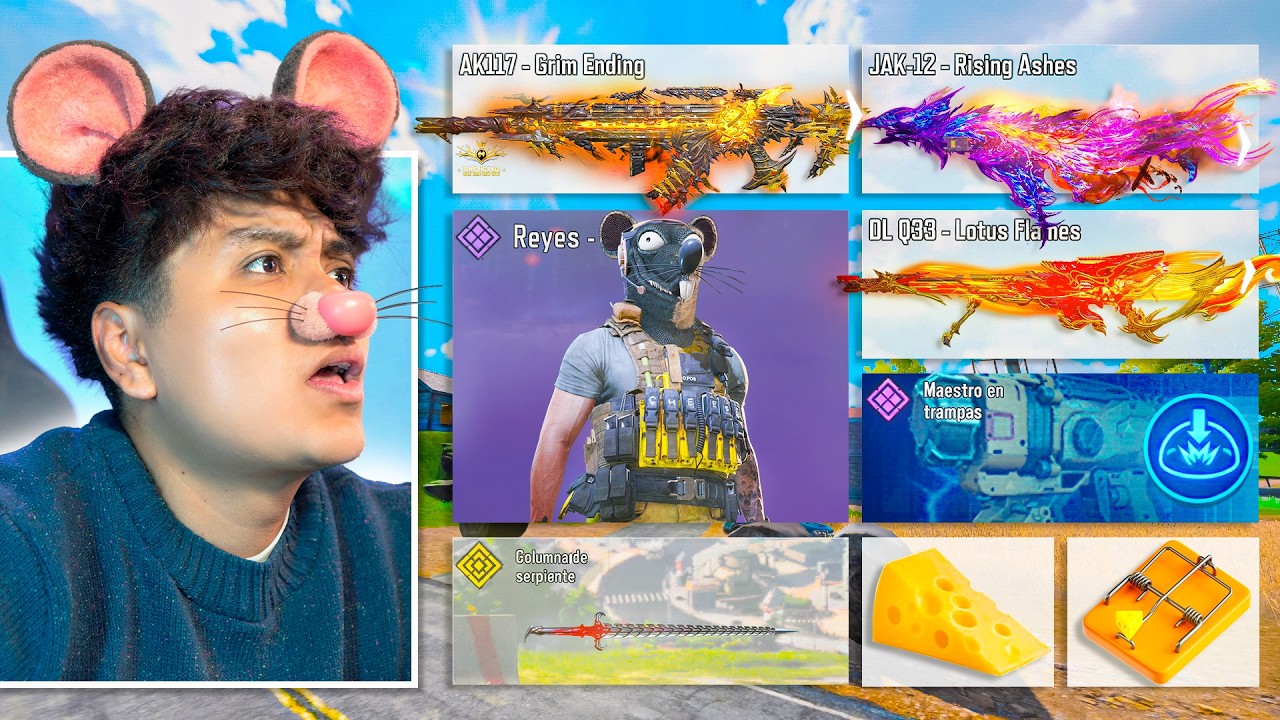 US&Eacute; lo m&aacute;s RATA en BR de COD mobile 🥶