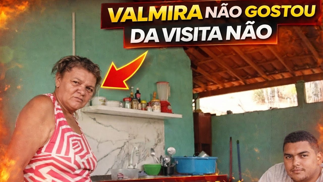 VALMIRA E JP NÃO GOSTARAM DA VISITA DA ESPOSA DO FELIPE 